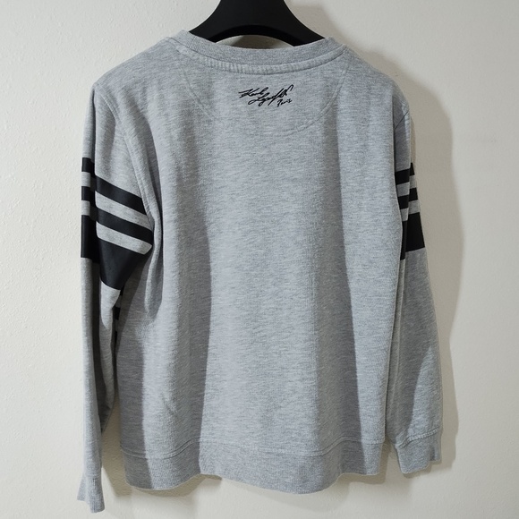 Karl Lagerfeld Sweat Shirt Sz M - Picture 2 of 6